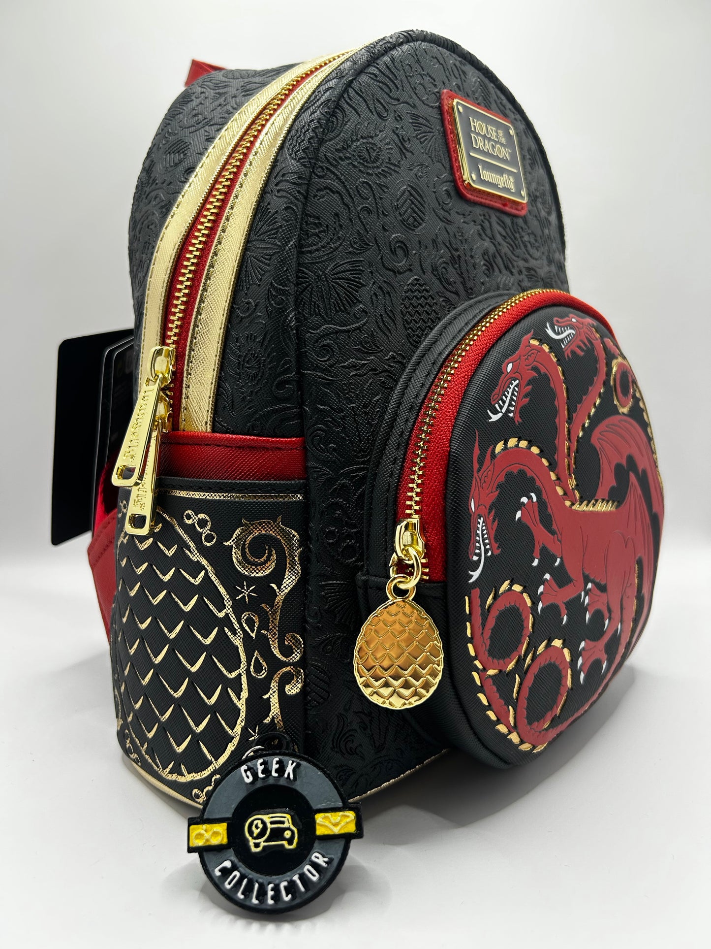 Loungefly House of the Dragon Targaryen Sigil Mini Backpack