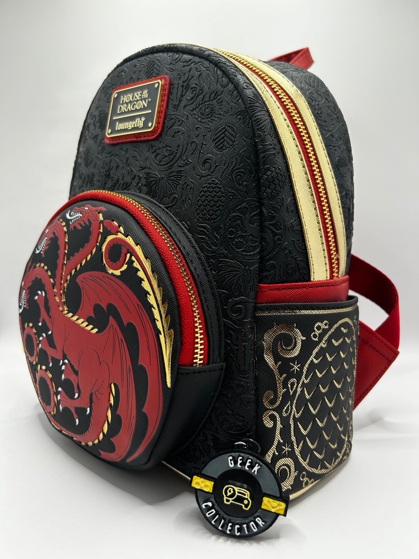 Loungefly House of the Dragon Targaryen Sigil Mini Backpack