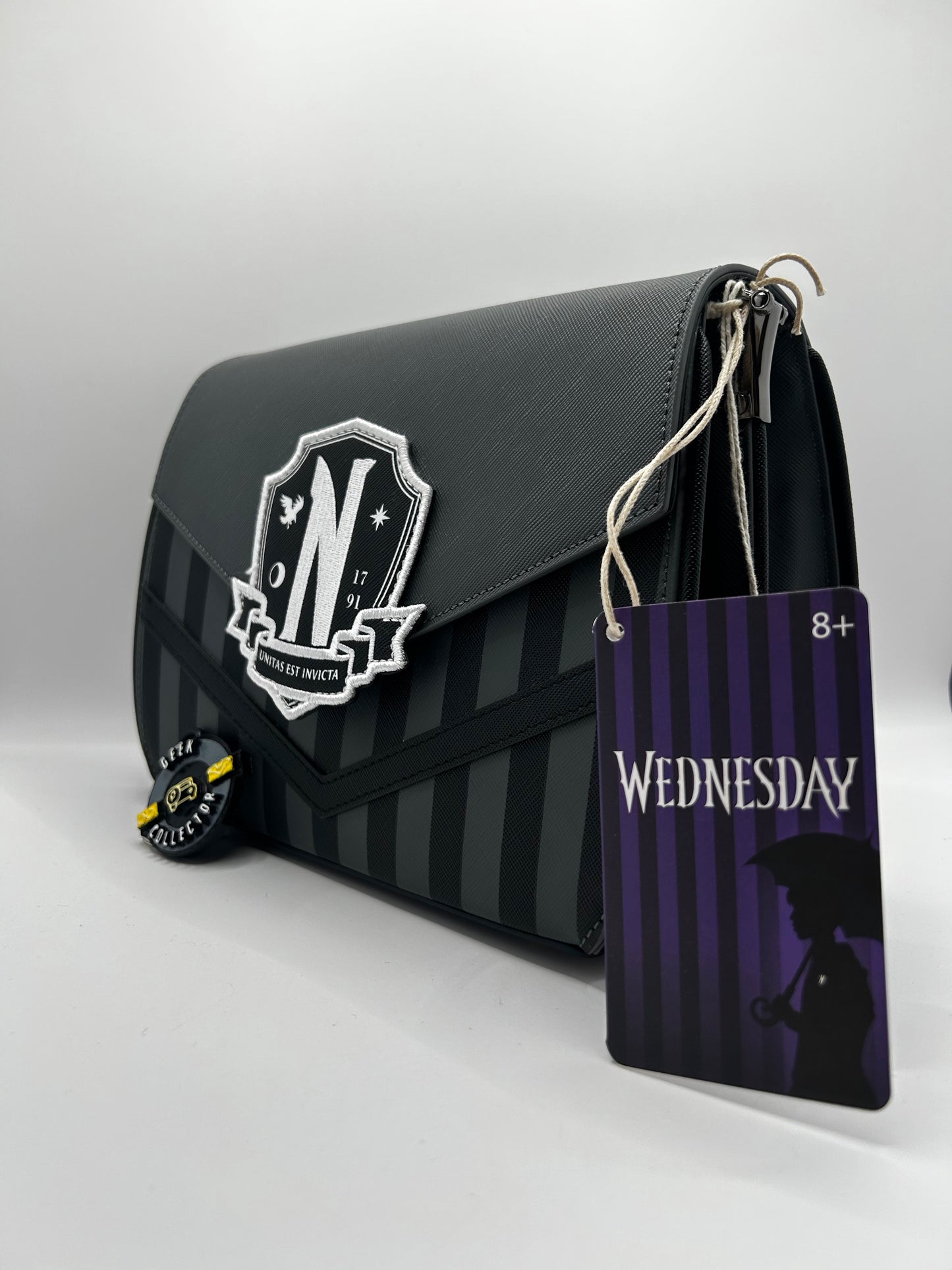 Loungefly Wednesday Addams Nevermore Academy Crossbody Bag Purse Handbag