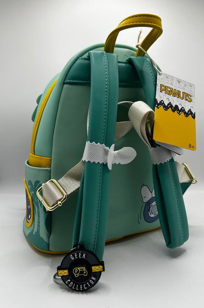 Loungefly Peanuts Snoopy Road Trip Mini Backpack
