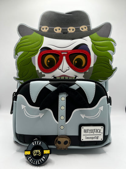 Loungefly Beetlejuice Western Cosplay Mini Backpack Exclusive