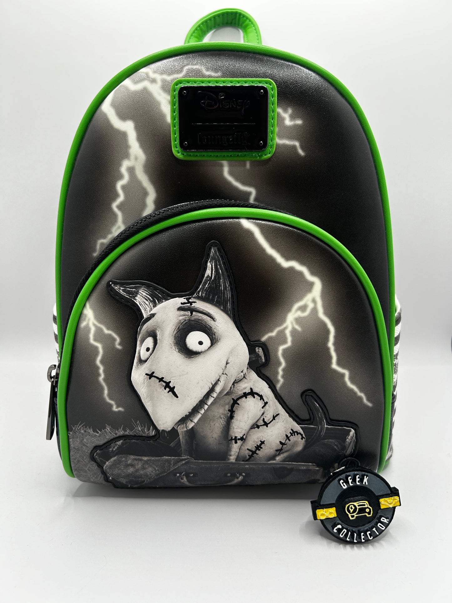 Loungefly Disney Frankenweenie Sparky Glow in the Dark Mini Backpack