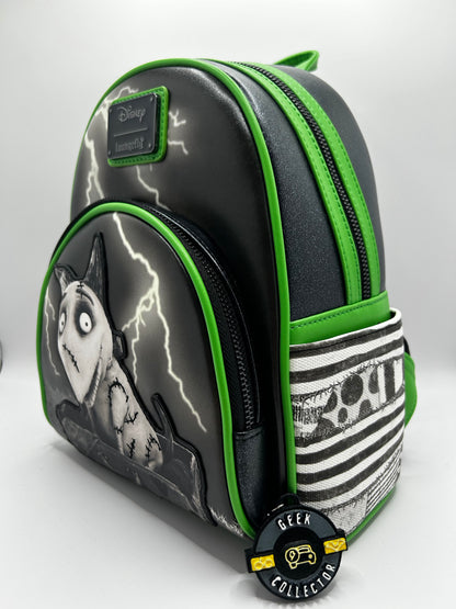 Loungefly Disney Frankenweenie Sparky Glow in the Dark Mini Backpack