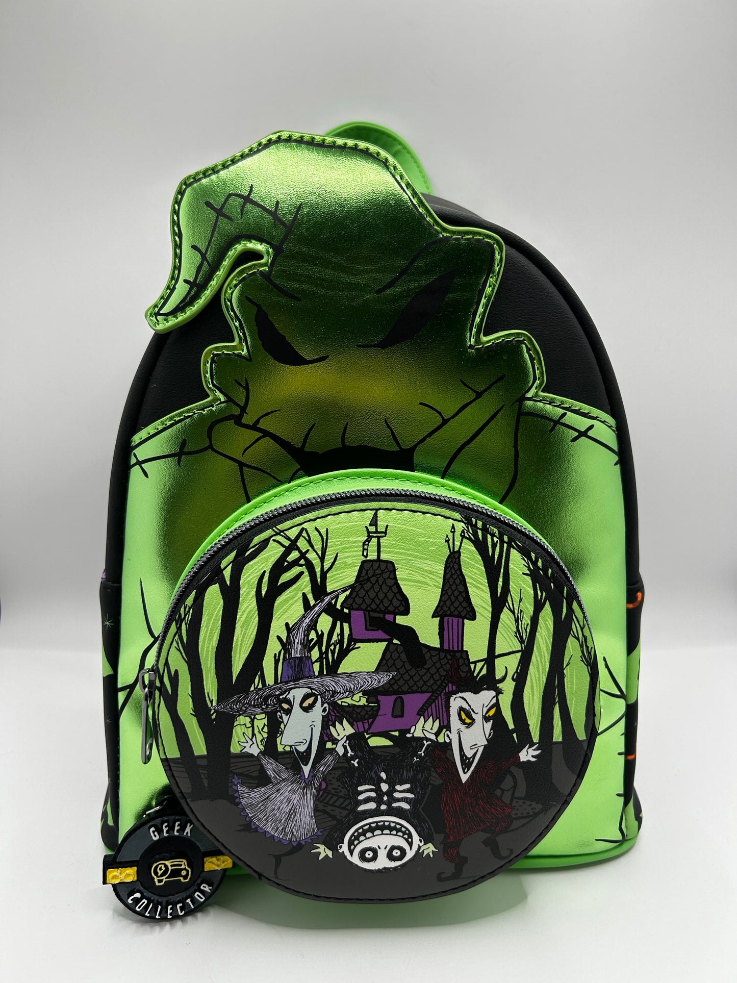 Loungefly The Nightmare Before Christmas Oogie Boogie Metallic Mini Backpack Exclusive