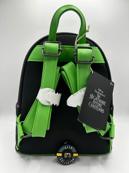Loungefly The Nightmare Before Christmas Oogie Boogie Metallic Mini Backpack Exclusive