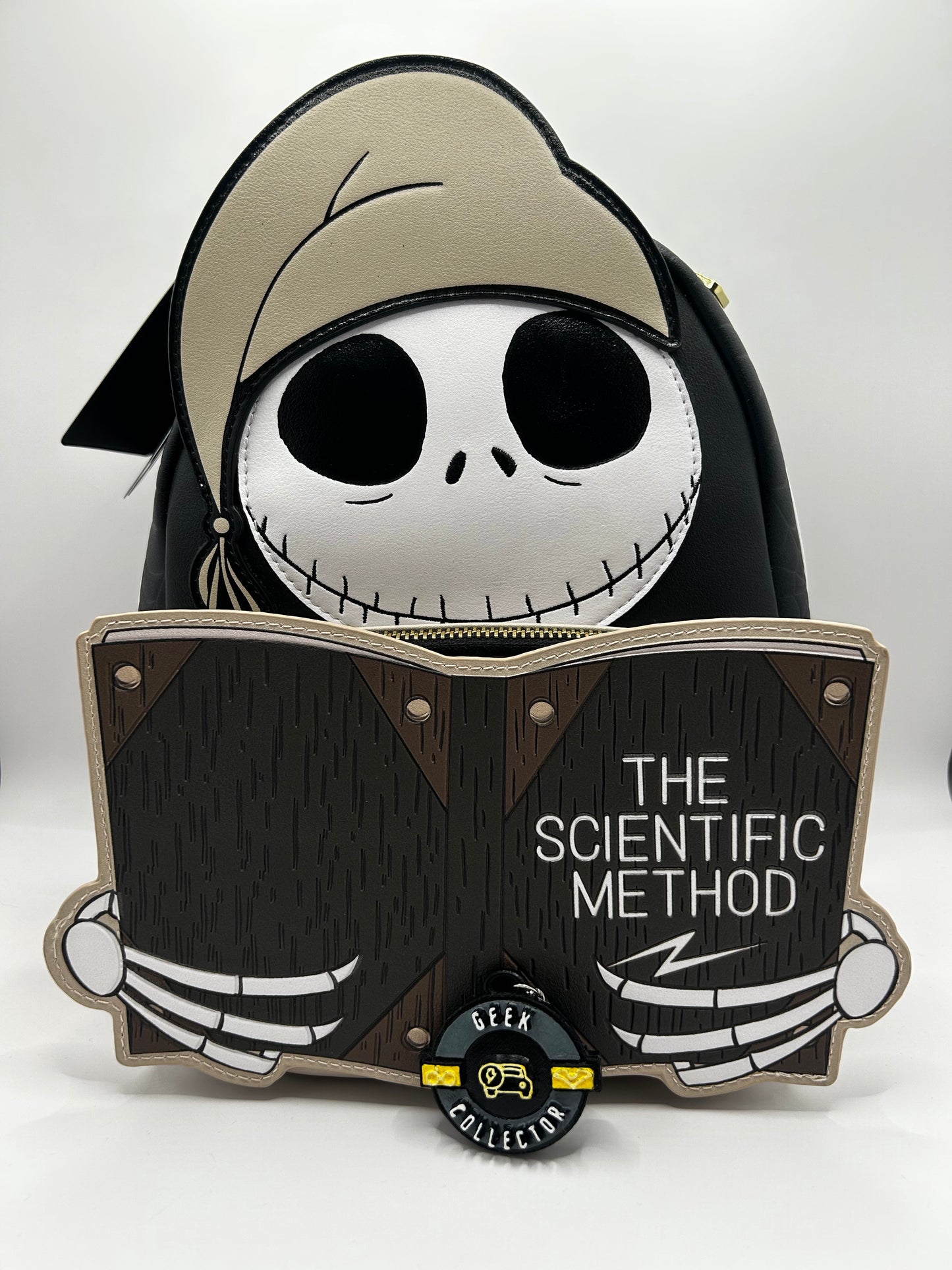 Loungefly  Disney The Nightmare Before Christmas Bedtime Jack Scientific Method Mini Backpack Glow in the Dark