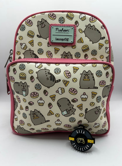 Loungefly Pusheen The Cat Printed Aop Convertible Backpack Exclusive