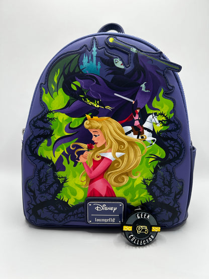 Loungefly Disney Sleeping Beauty Characters Portrait Mini Backpack Exclusive