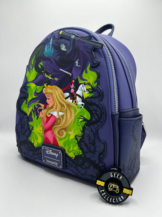Loungefly Disney Sleeping Beauty Characters Portrait Mini Backpack Exclusive
