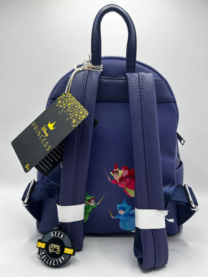 Loungefly Disney Sleeping Beauty Characters Portrait Mini Backpack Exclusive