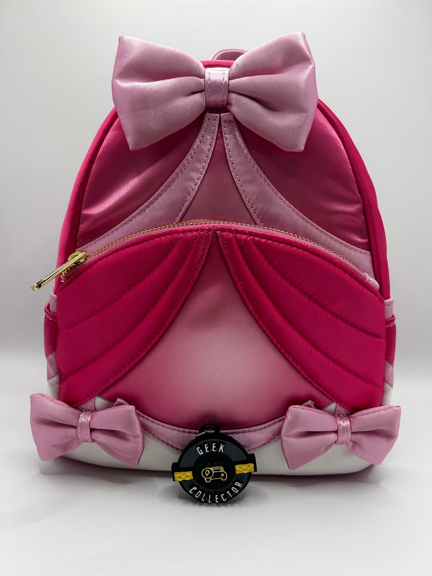 Loungefly Disney Cinderella 75th Anniversary Pink Dress Figural Mini Backpack