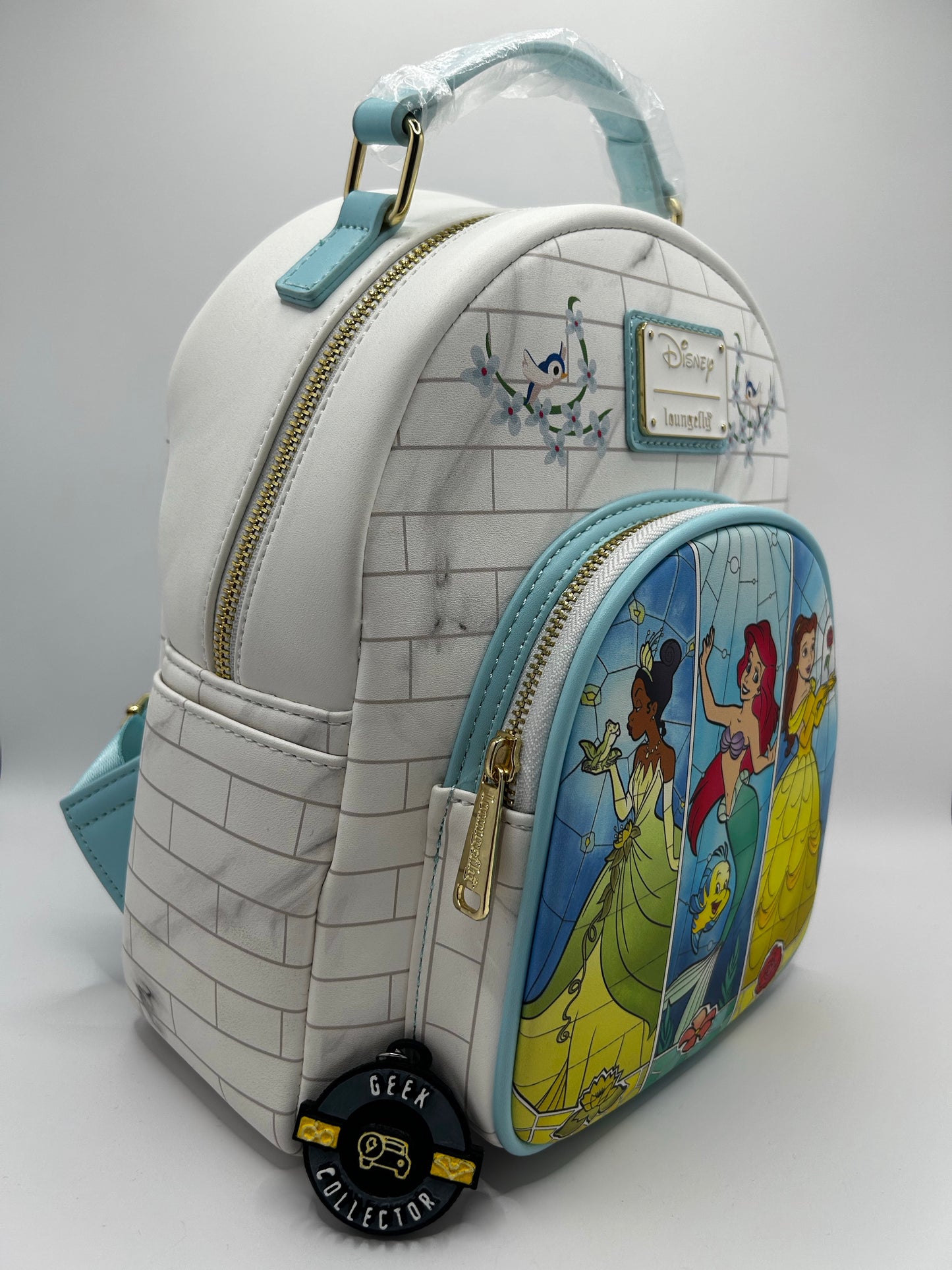 Loungefly Disney Princess Ariel, Tiana, Belle Mini Backpack Exclusive