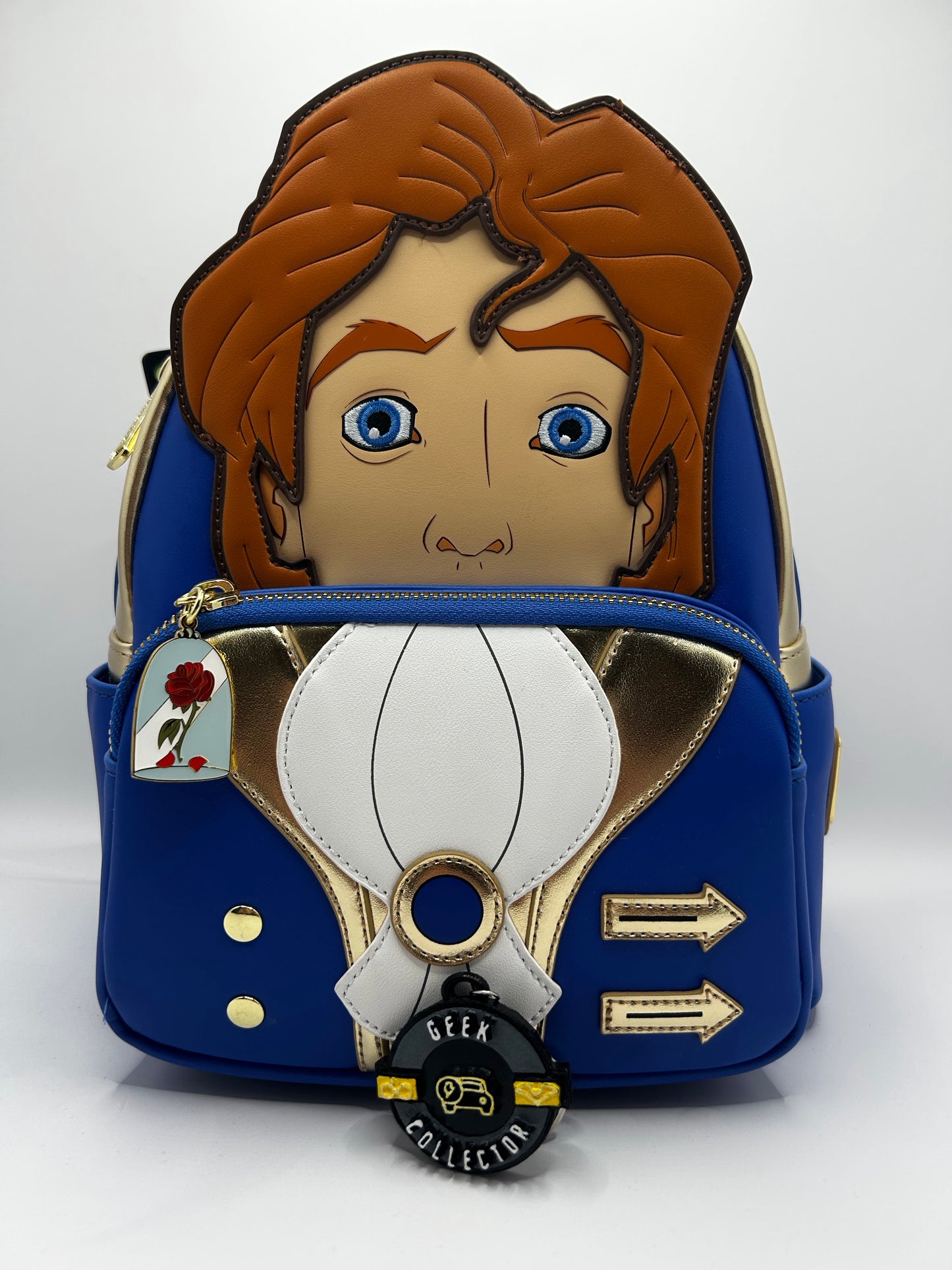 Loungefly Disney Beauty and the Beast Prince Adam Cosplay Mini Backpack Exclusive