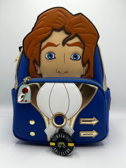 Loungefly Disney Beauty and the Beast Prince Adam Cosplay Mini Backpack Exclusive