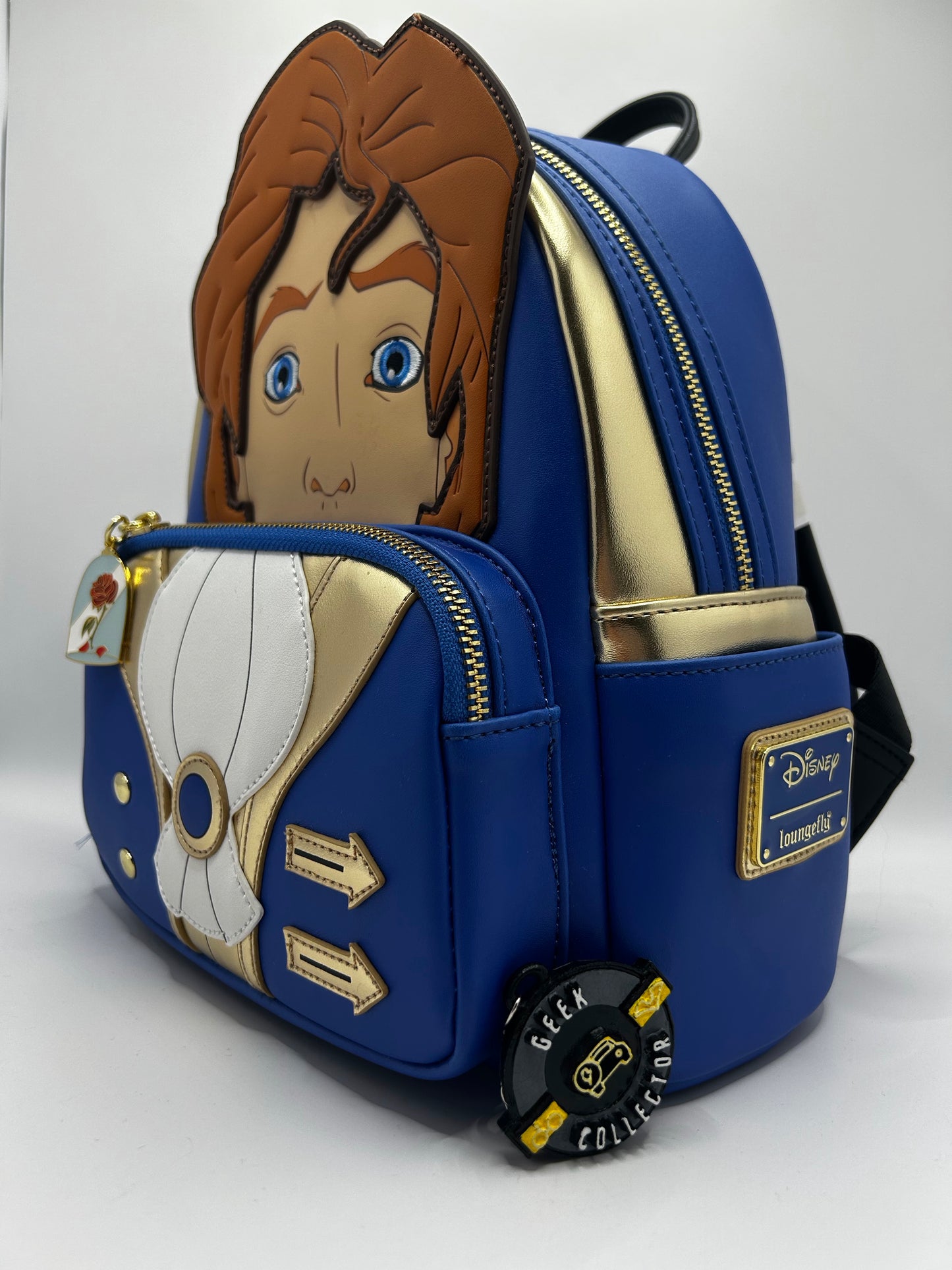 Loungefly Disney Beauty and the Beast Prince Adam Cosplay Mini Backpack Exclusive