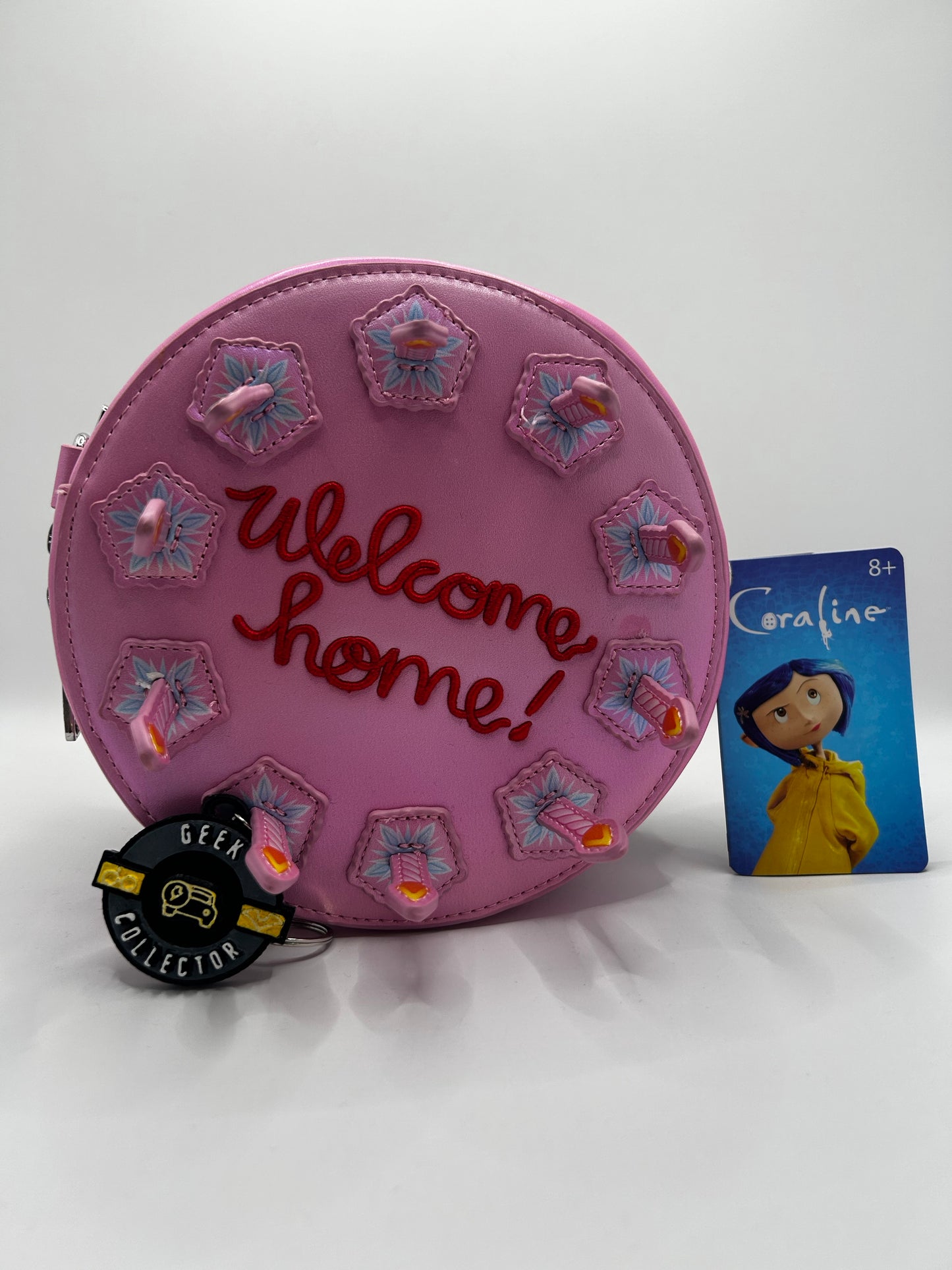 Loungefly Coraline Welcome Home Cake Figural Crossbody Bag Exclusive
