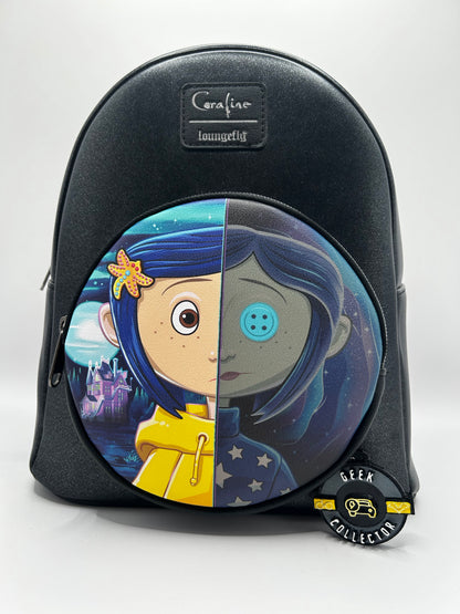 Loungefly Coraline Split Face Mini Backpack Exclusive