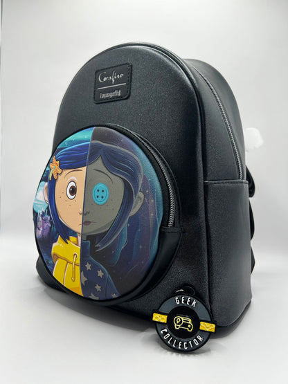 Loungefly Coraline Split Face Mini Backpack Exclusive