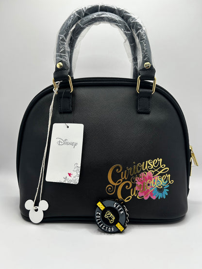 Loungefly Disney Alice in Wonderland Curiouser Floral Crossbody.