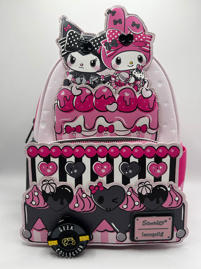 Loungefly Sanrio My Melody & Kuromi Mini Backpack