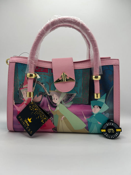 Loungefly Disney Sleeping Beauty  Princess  Aurora Scenes Crossbody Bag