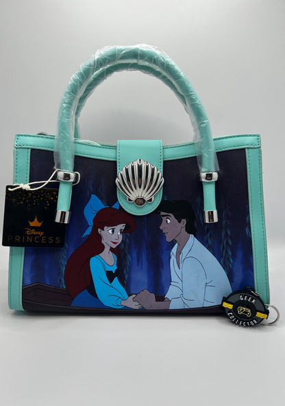Loungefly Disney The Little Mermaid Princess Scenes Crossbody Bag