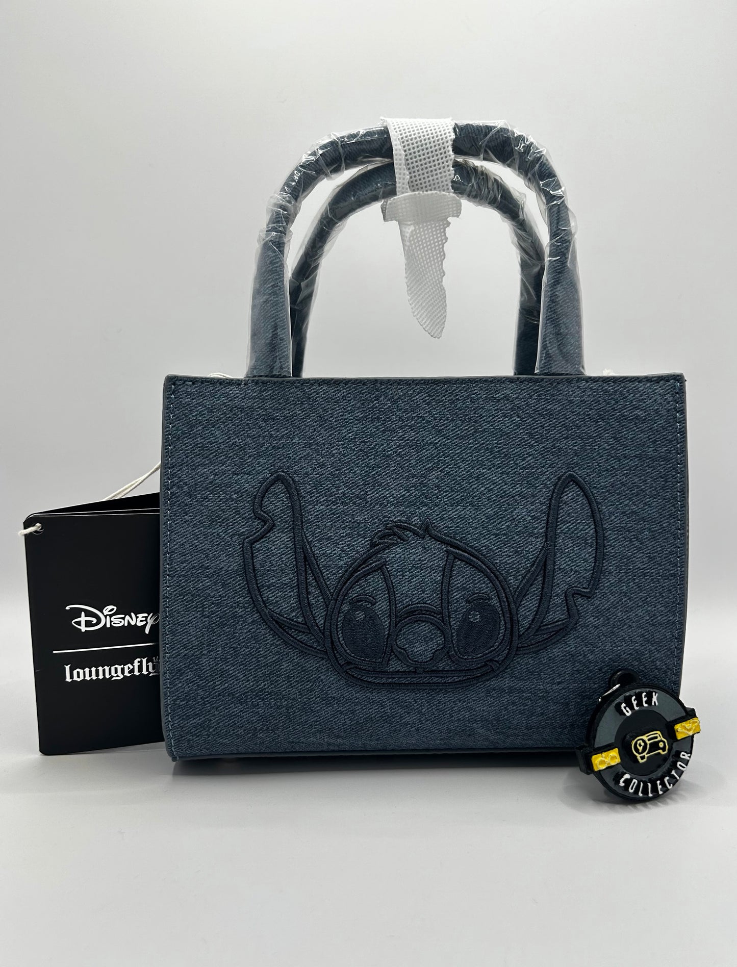 Loungefly Disney Lilo & Stitch Denim Crossbody Bag