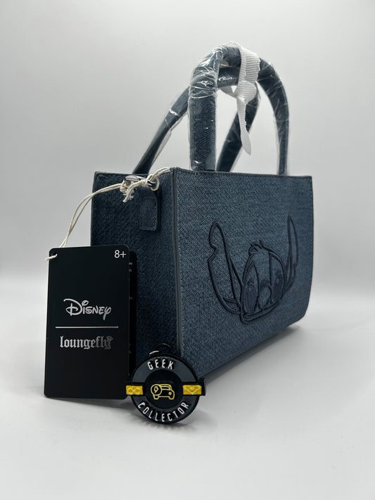 Loungefly Disney Lilo & Stitch Denim Crossbody Bag