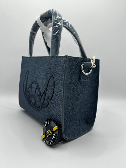 Loungefly Disney Lilo & Stitch Denim Crossbody Bag