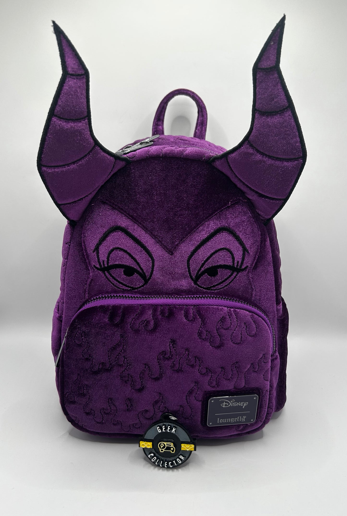 Loungefly Disney Sleeping Beauty Purple Velvet Maleficent Exclusive