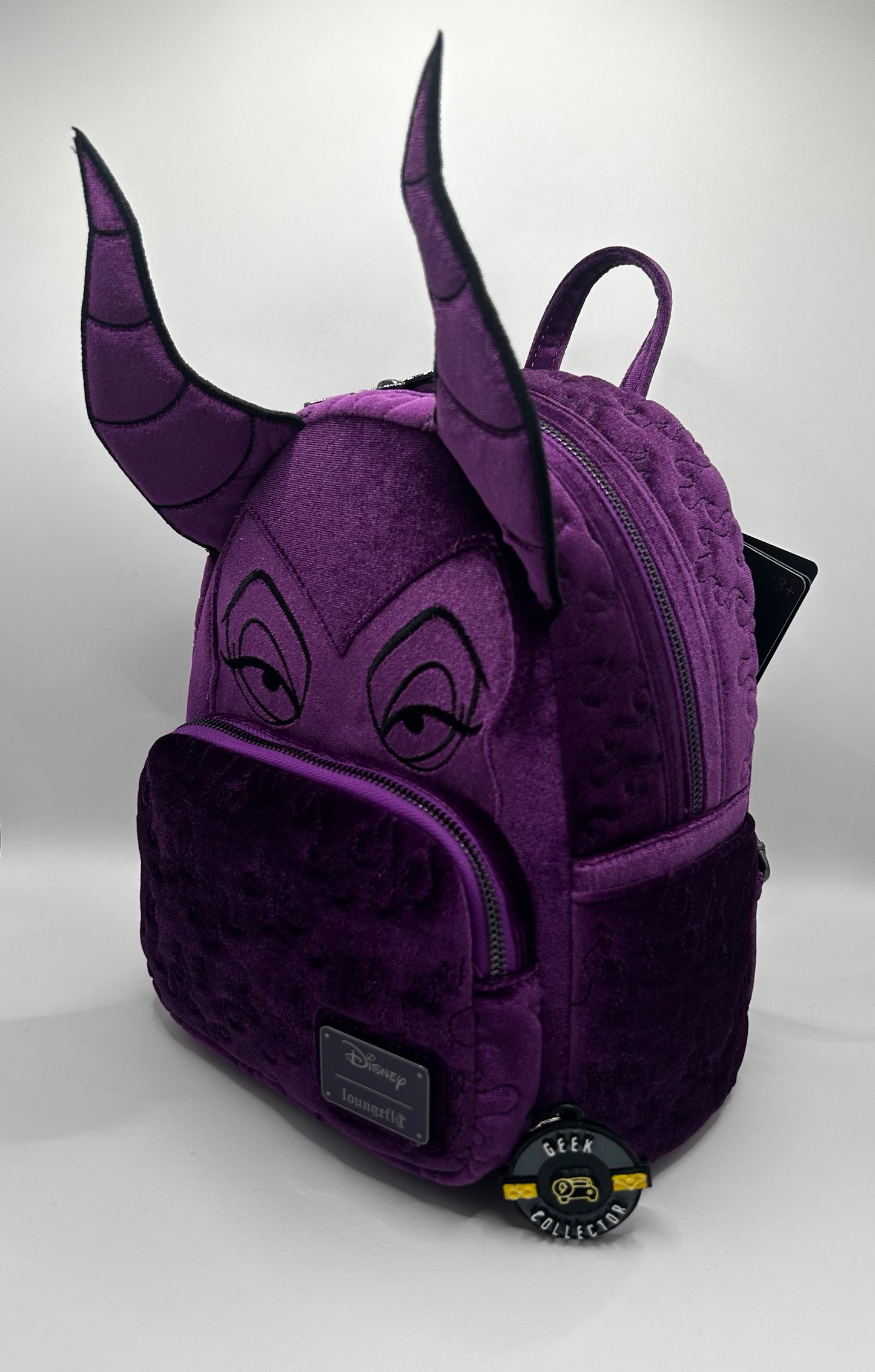 Loungefly Disney Sleeping Beauty Purple Velvet Maleficent Exclusive