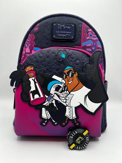 Loungefly Disney The Emperor’s New Groove Kronk & Yzma Secret Lab Mini Backpack Exclusive