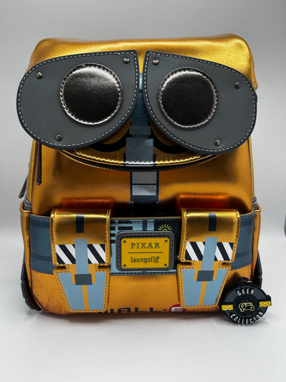 Loungefly Disney Pixar Wall-E Metallic Figural Mini Backpack Exclusive