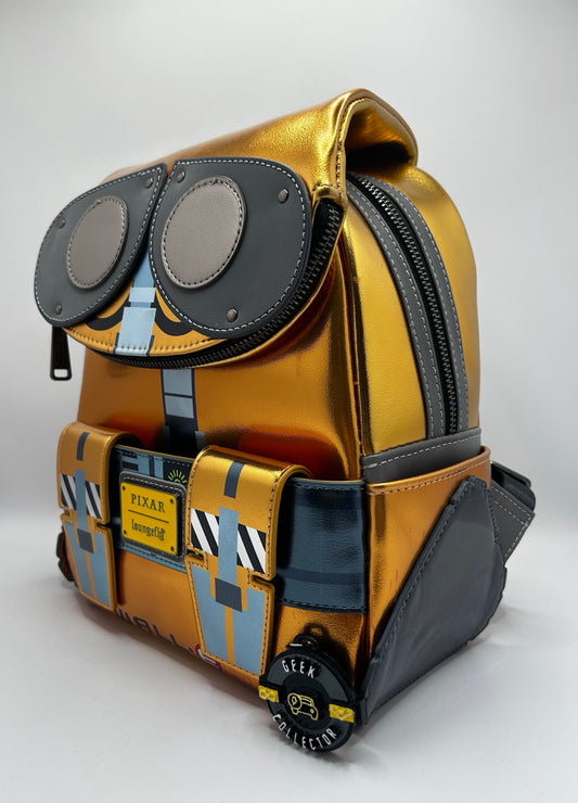 Loungefly Disney Pixar Wall-E Metallic Figural Mini Backpack Exclusive