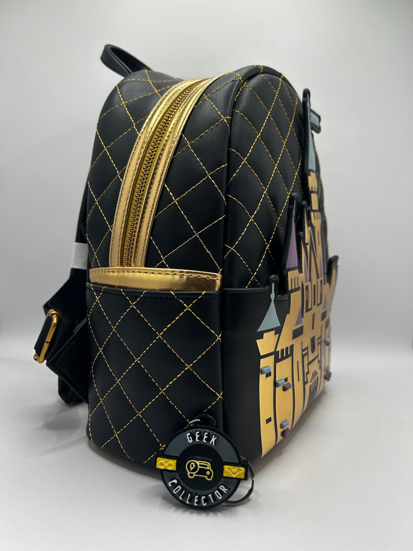 Loungefly Disney Parks Disneyland 70th Anniversary Castle Mini Backpack Exclusive