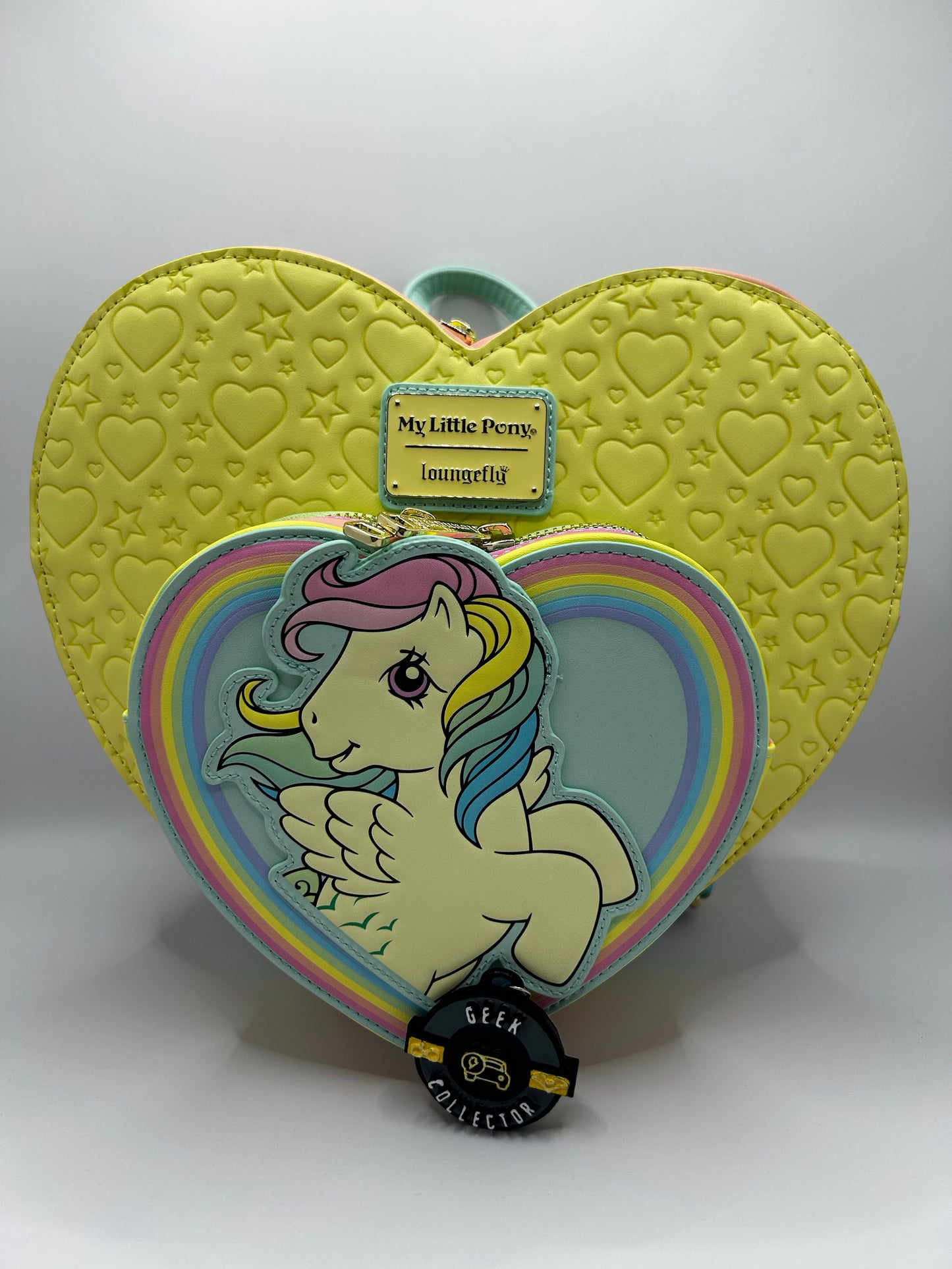 Loungefly My Little Pony Sky Dancer Heart Shaped Figural Exclusive Mini Backpack