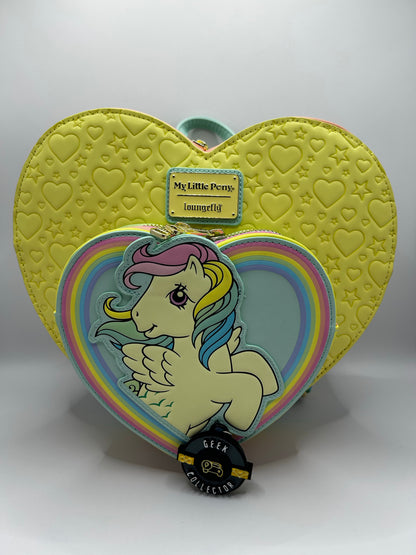 Loungefly My Little Pony Sky Dancer Heart Shaped Figural Exclusive Mini Backpack