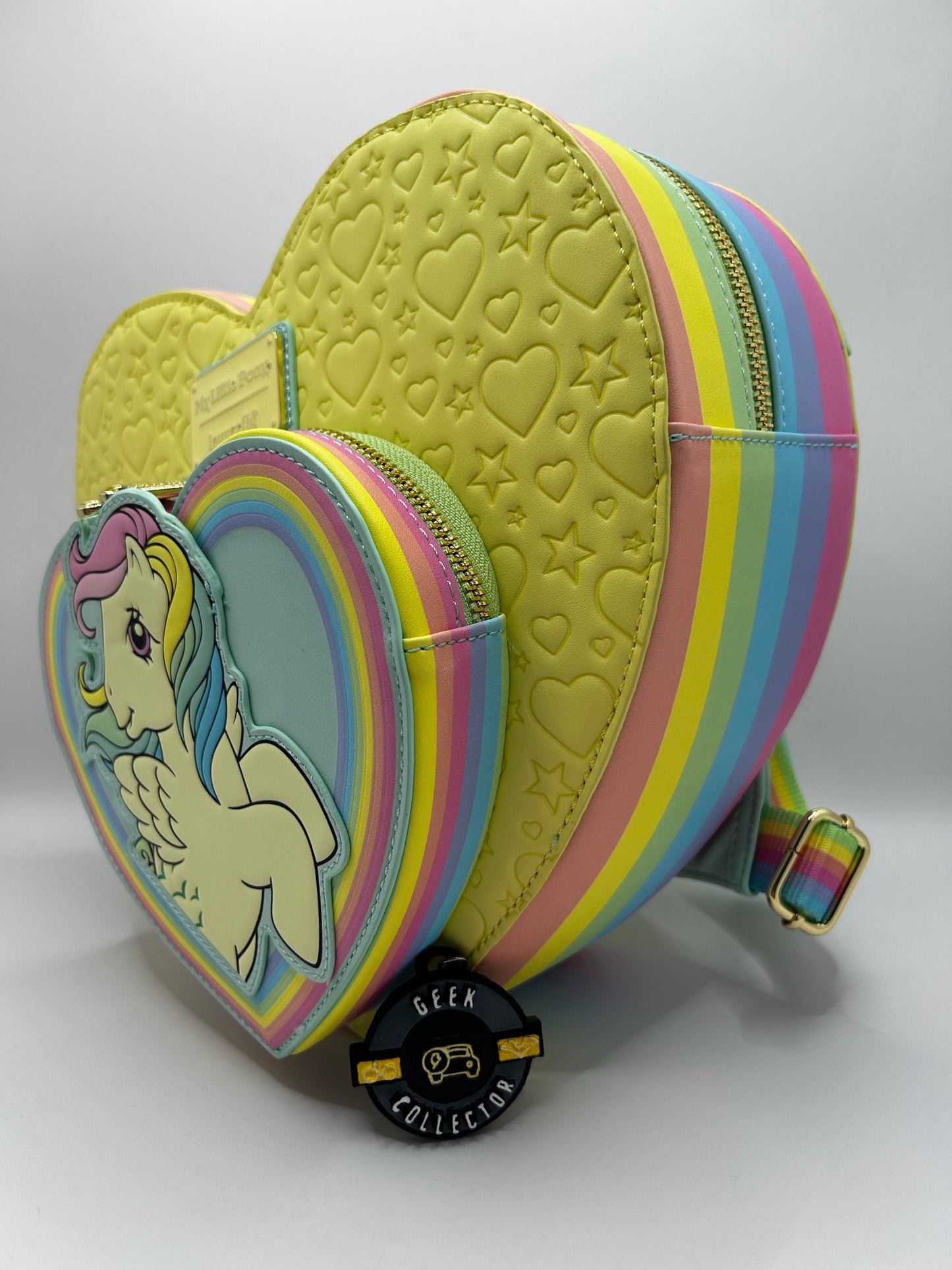 Loungefly My Little Pony Sky Dancer Heart Shaped Figural Exclusive Mini Backpack