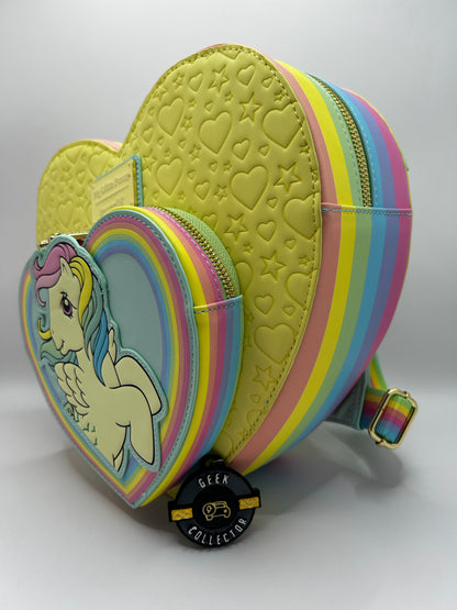 Loungefly My Little Pony Sky Dancer Heart Shaped Figural Exclusive Mini Backpack