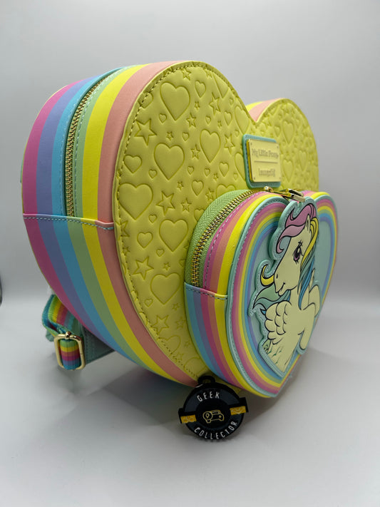 Loungefly My Little Pony Sky Dancer Heart Shaped Figural Exclusive Mini Backpack