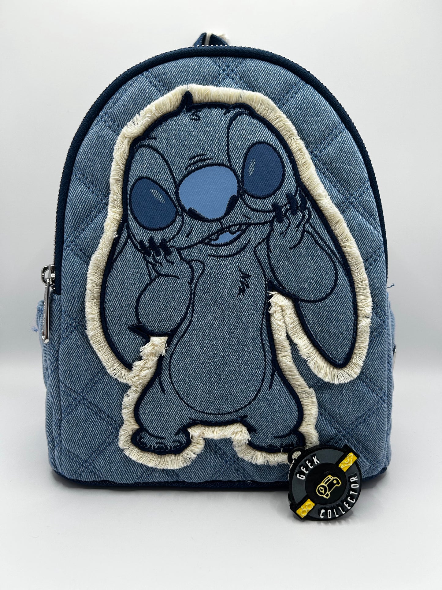 Loungefly Disney Lilo & Stitch Hibiscus Blue Mini Backpack Exclusive