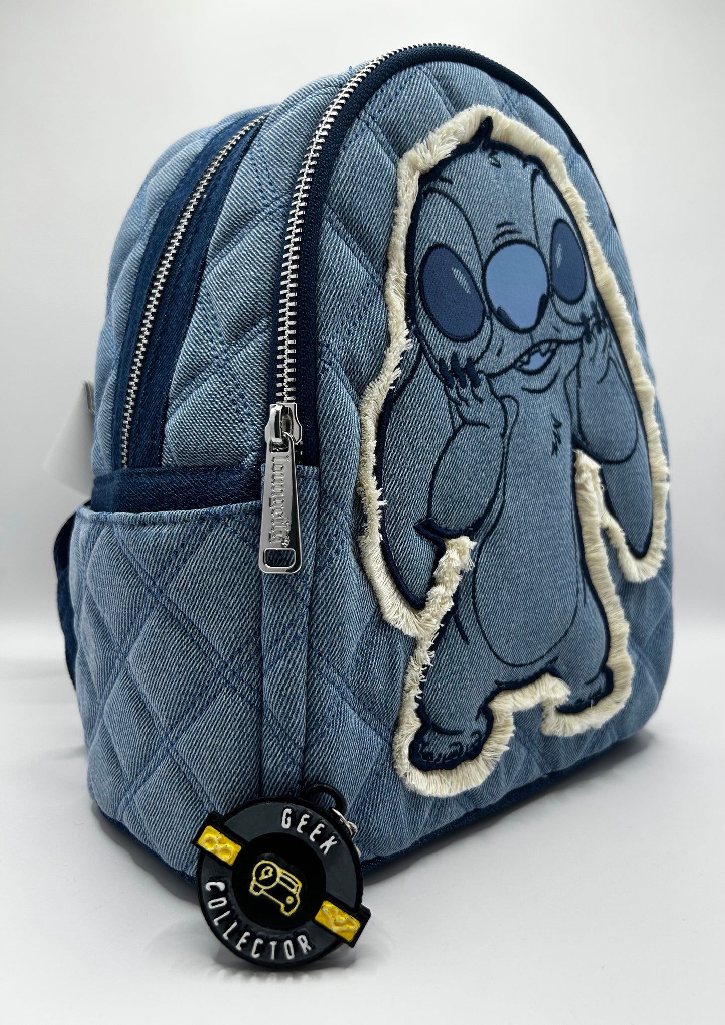 Loungefly Disney Lilo & Stitch Hibiscus Blue Mini Backpack Exclusive