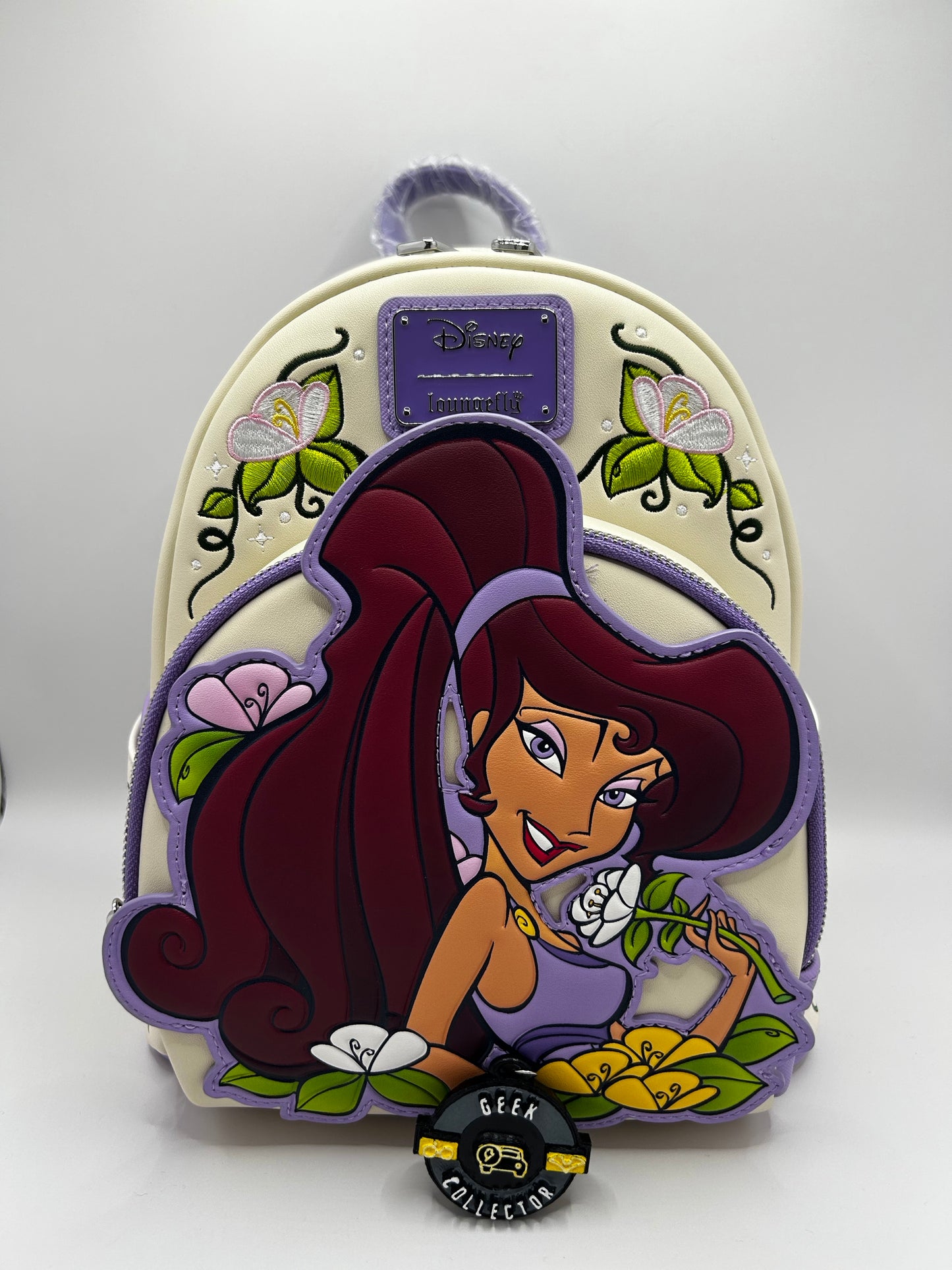 Loungefly Disney Hércules Meg Floral Mini Backpack Exclusive