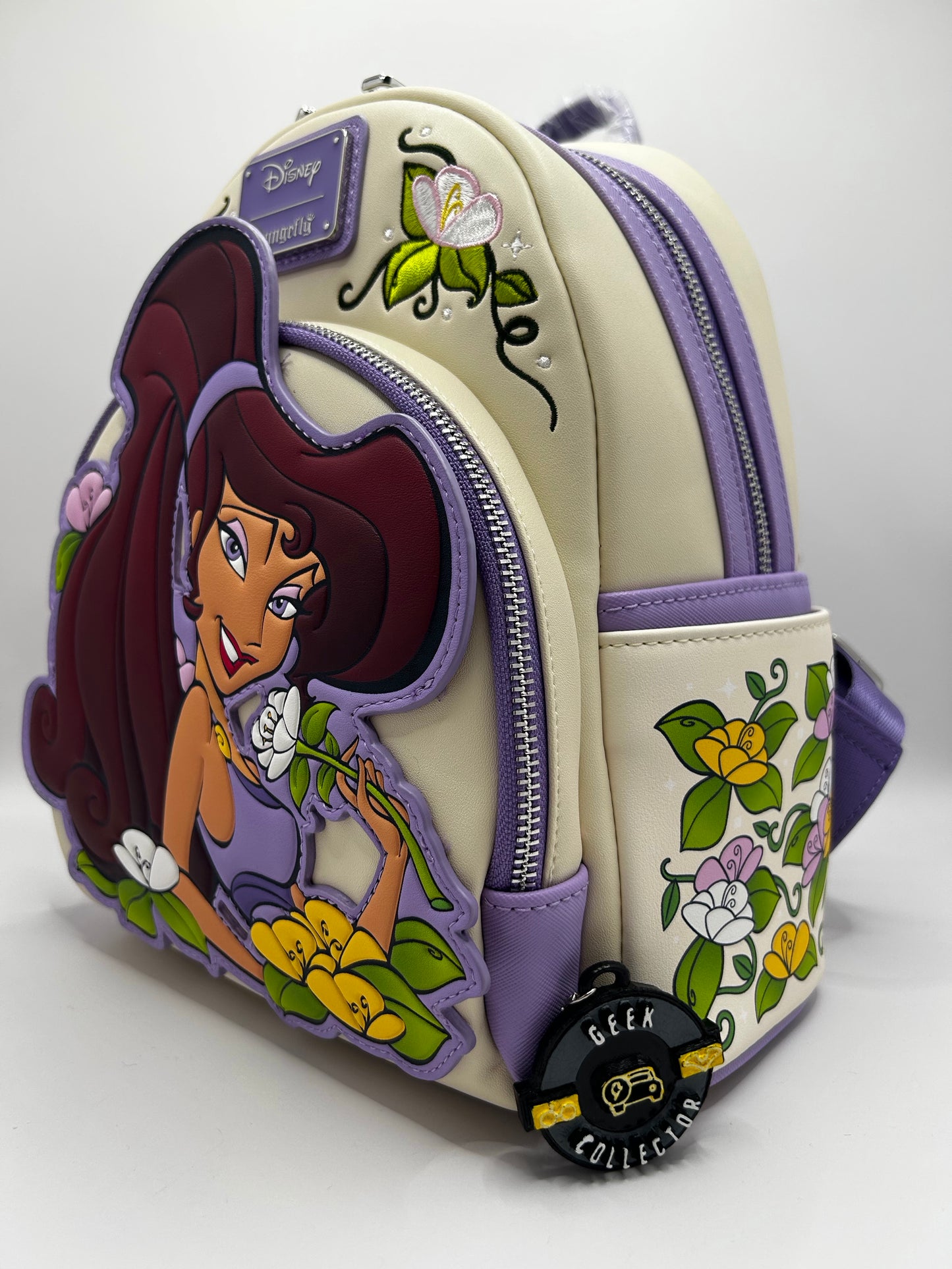 Loungefly Disney Hércules Meg Floral Mini Backpack Exclusive