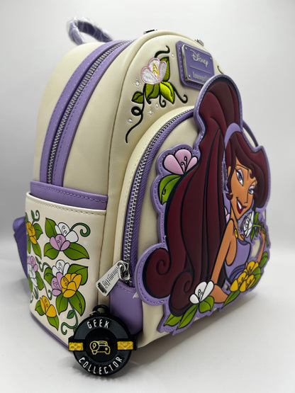 Loungefly Disney Hércules Meg Floral Mini Backpack Exclusive