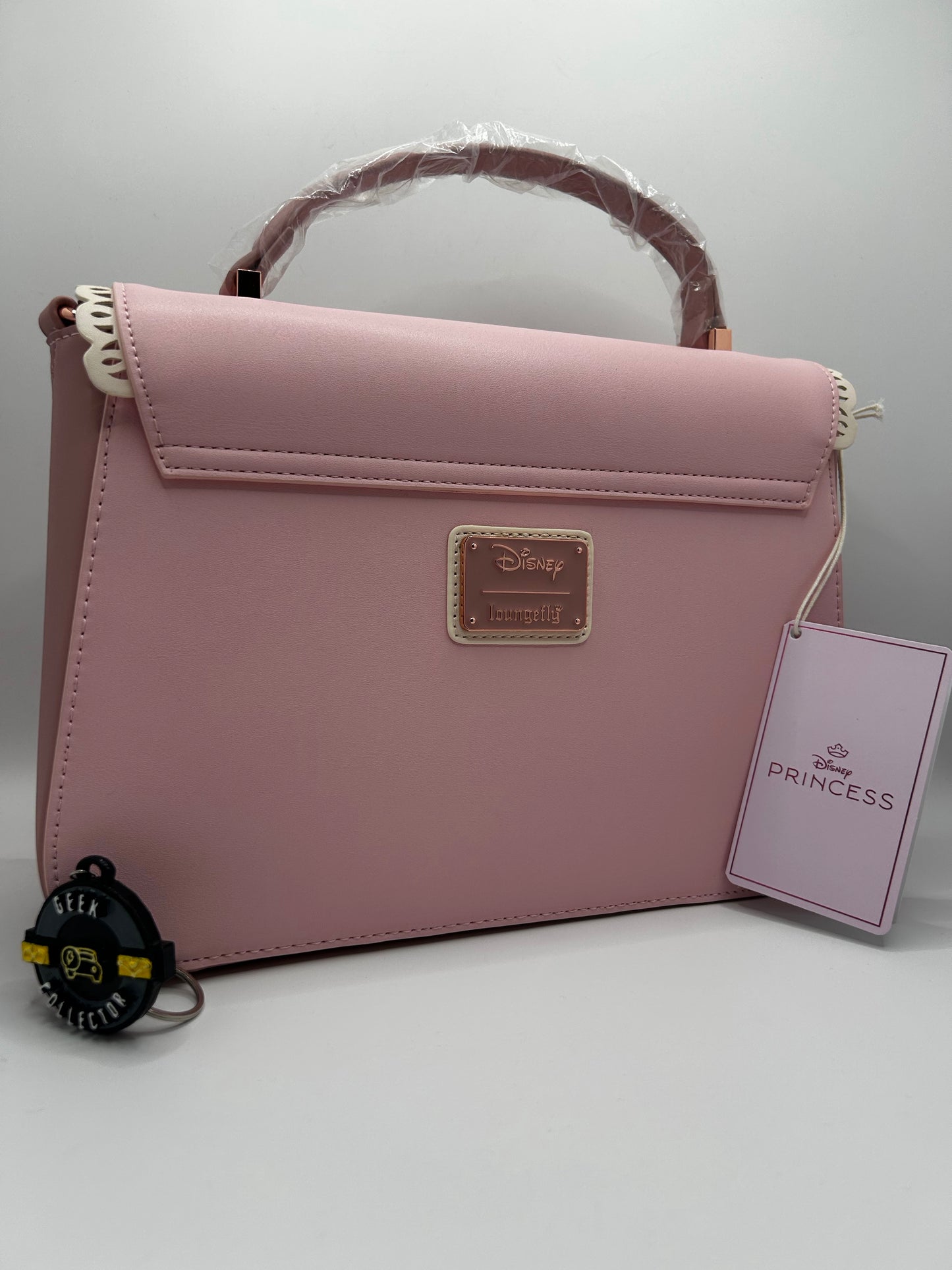 Loungefly Disney Princess Belle Floral Lace Crossbody Bag