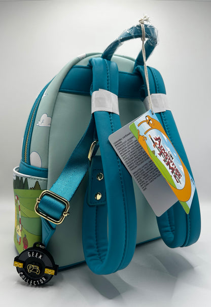 Loungefly Cartoon Network Adventure Time Characters Exclusive Mini Backpack