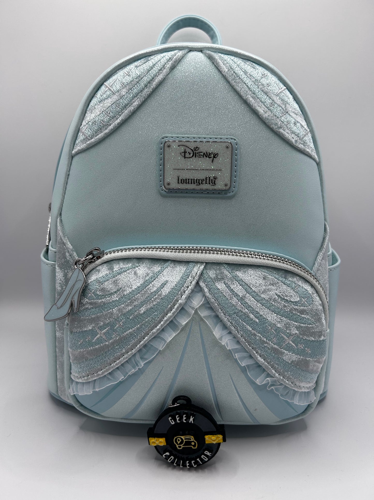 Loungefly Disney Cinderella Gown Blue Cosplay Mini Backpack