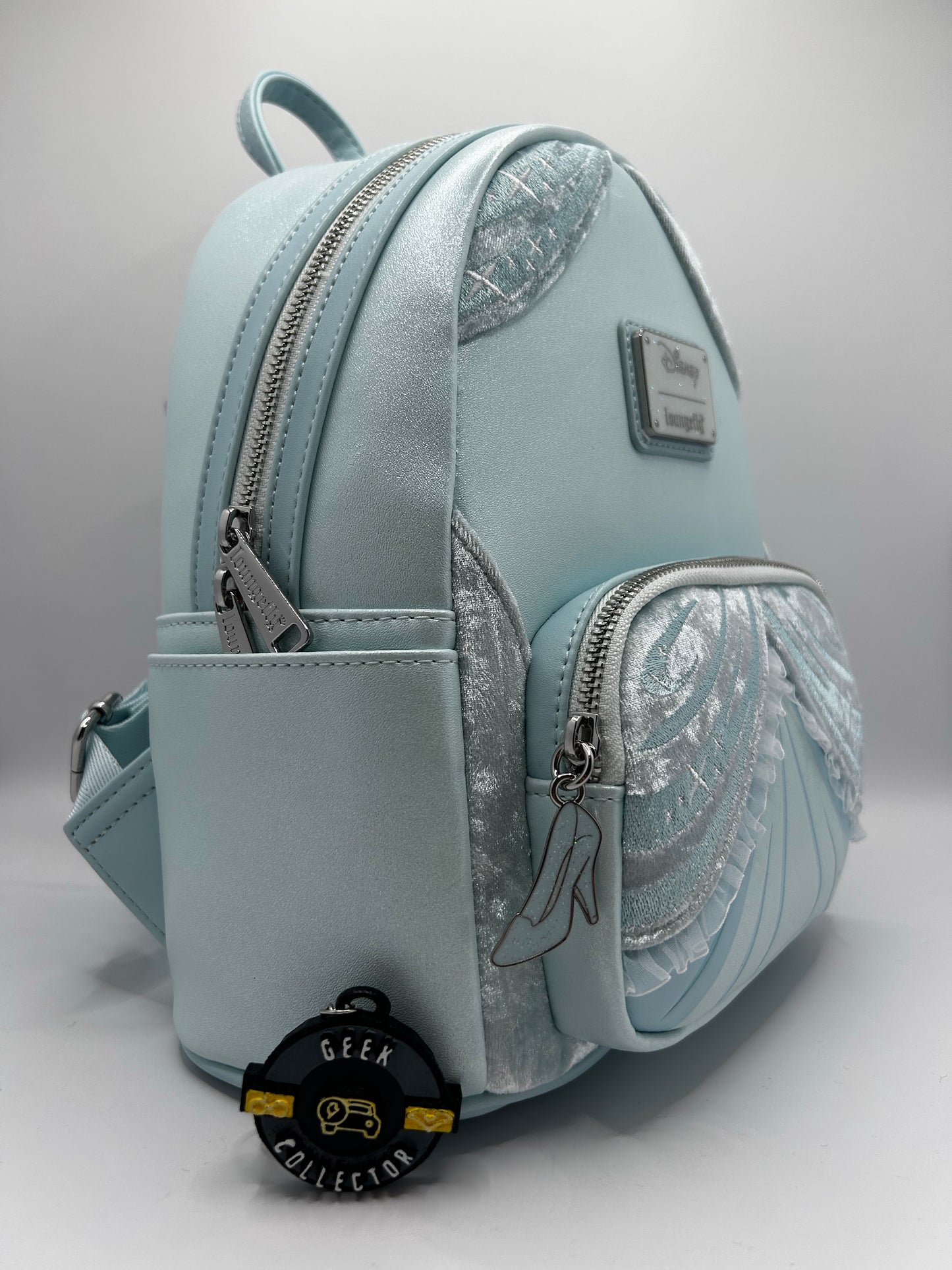 Loungefly Disney Cinderella Gown Blue Cosplay Mini Backpack