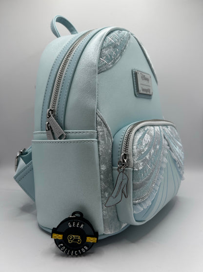 Loungefly Disney Cinderella Gown Blue Cosplay Mini Backpack